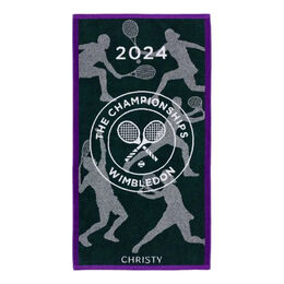 Ručníky Christy Wimbledon Champ towel 2024 Bath Green-Purple